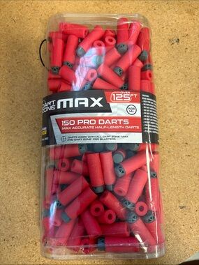Dart Zone Max 150 Foam Pro Red Darts